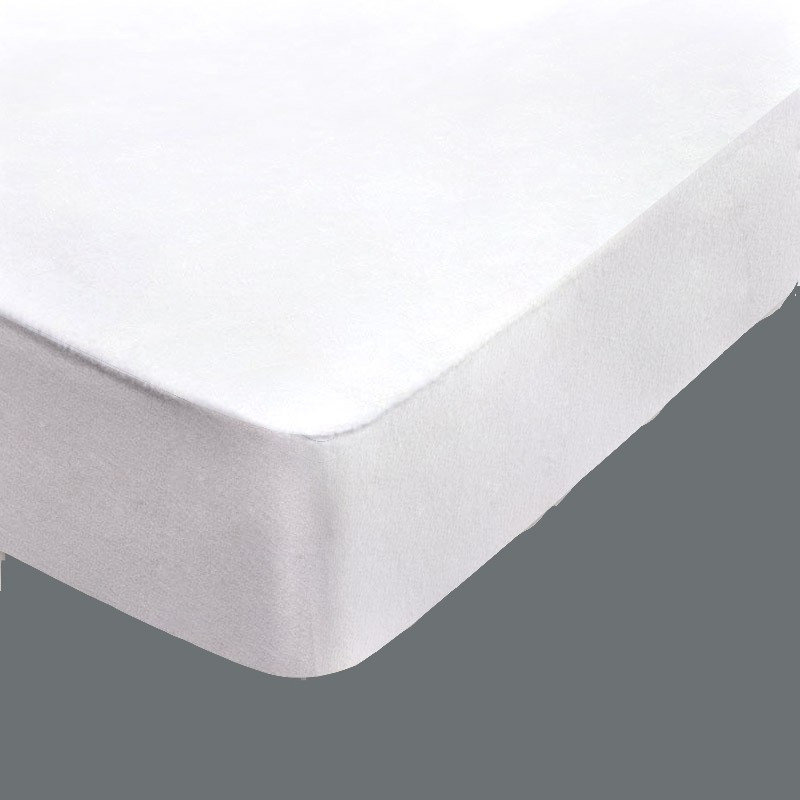 Protège matelas imperméable en coton blanc 200x200 cm HYGIENA PLATEAU