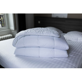 Couette microfibre GRIS UNIE